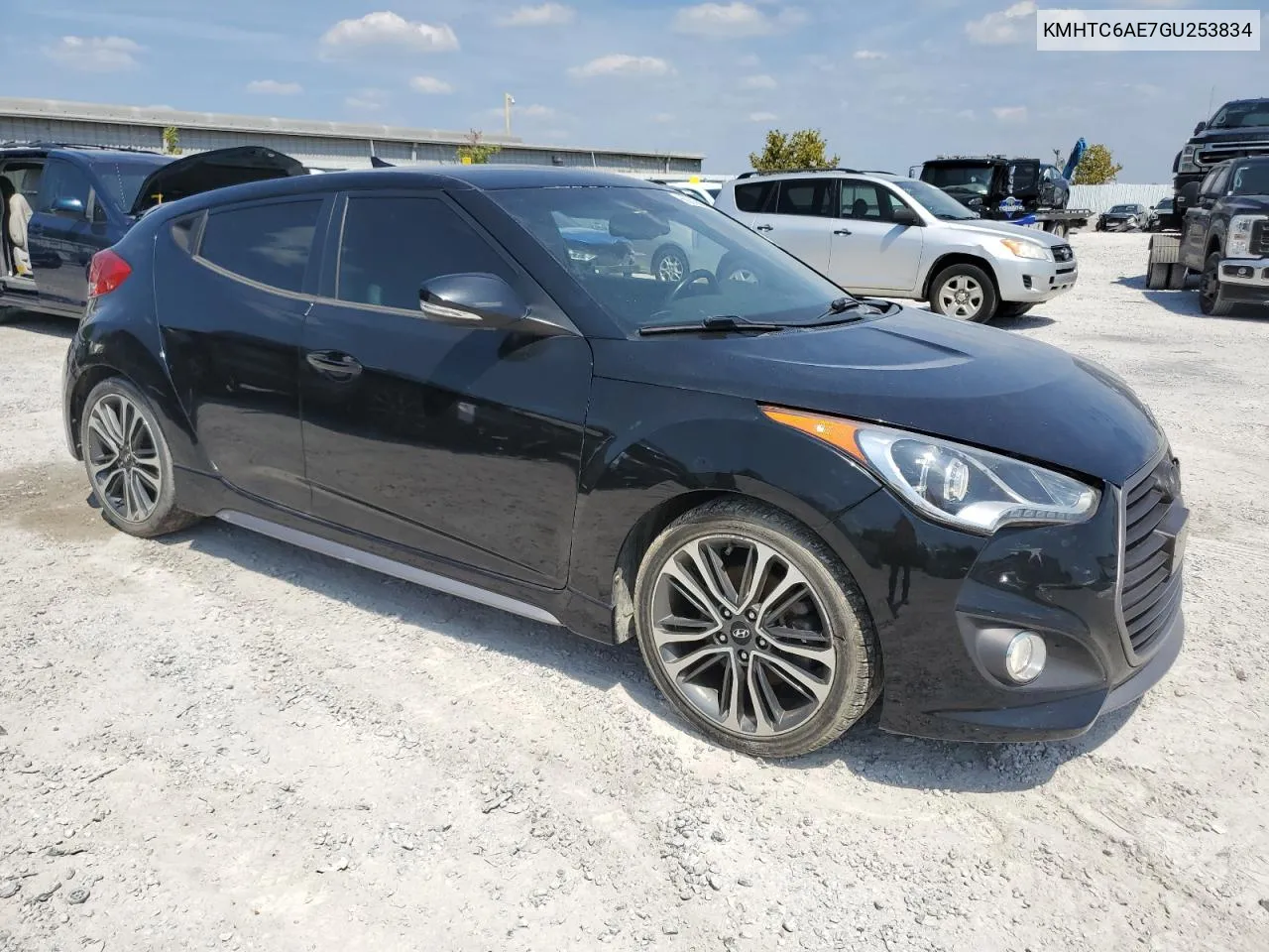 KMHTC6AE7GU253834 2016 Hyundai Veloster Turbo