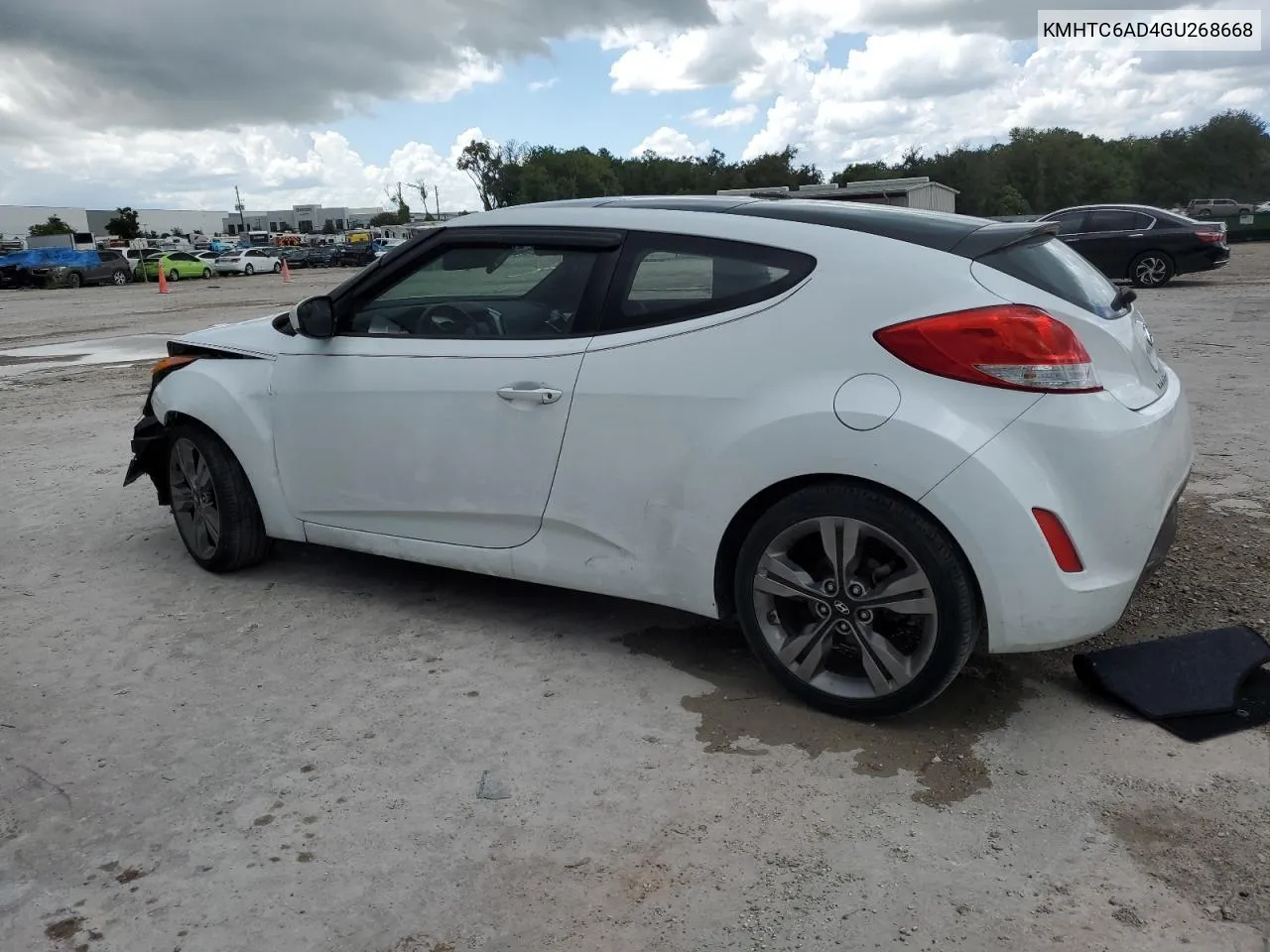 KMHTC6AD4GU268668 2016 Hyundai Veloster