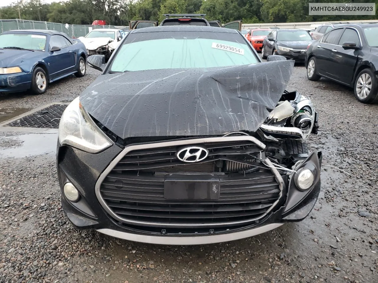 KMHTC6AE8GU249923 2016 Hyundai Veloster Turbo