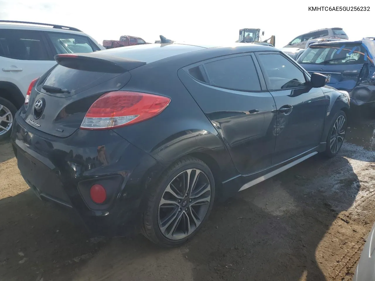 2016 Hyundai Veloster Turbo VIN: KMHTC6AE5GU256232 Lot: 70254494