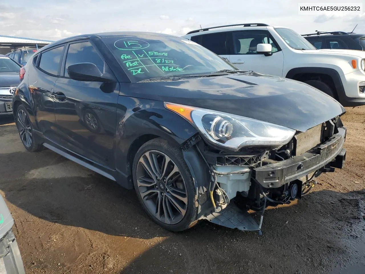 KMHTC6AE5GU256232 2016 Hyundai Veloster Turbo