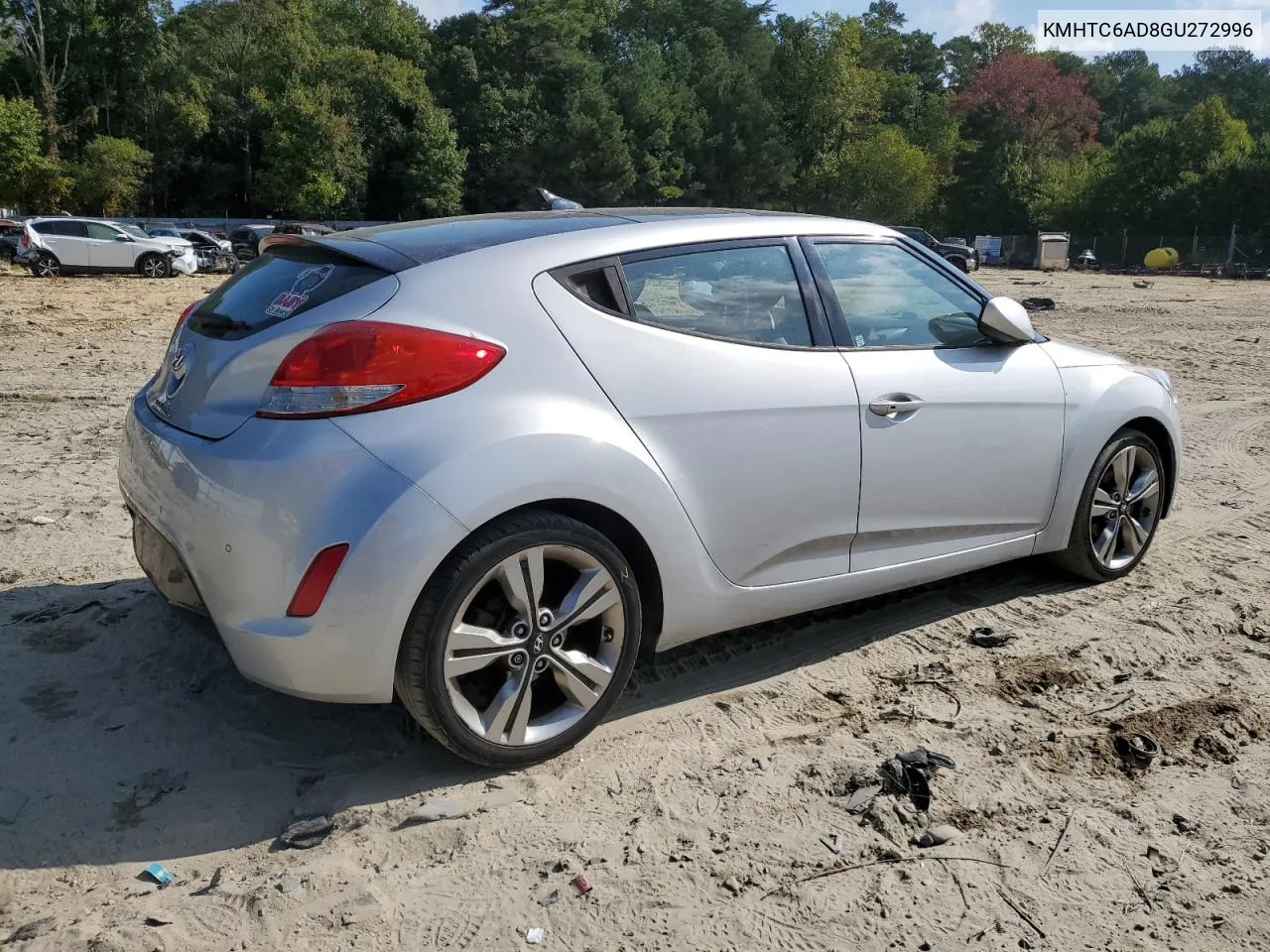 2016 Hyundai Veloster VIN: KMHTC6AD8GU272996 Lot: 70380414