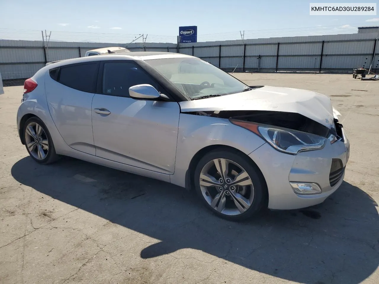 KMHTC6AD3GU289284 2016 Hyundai Veloster