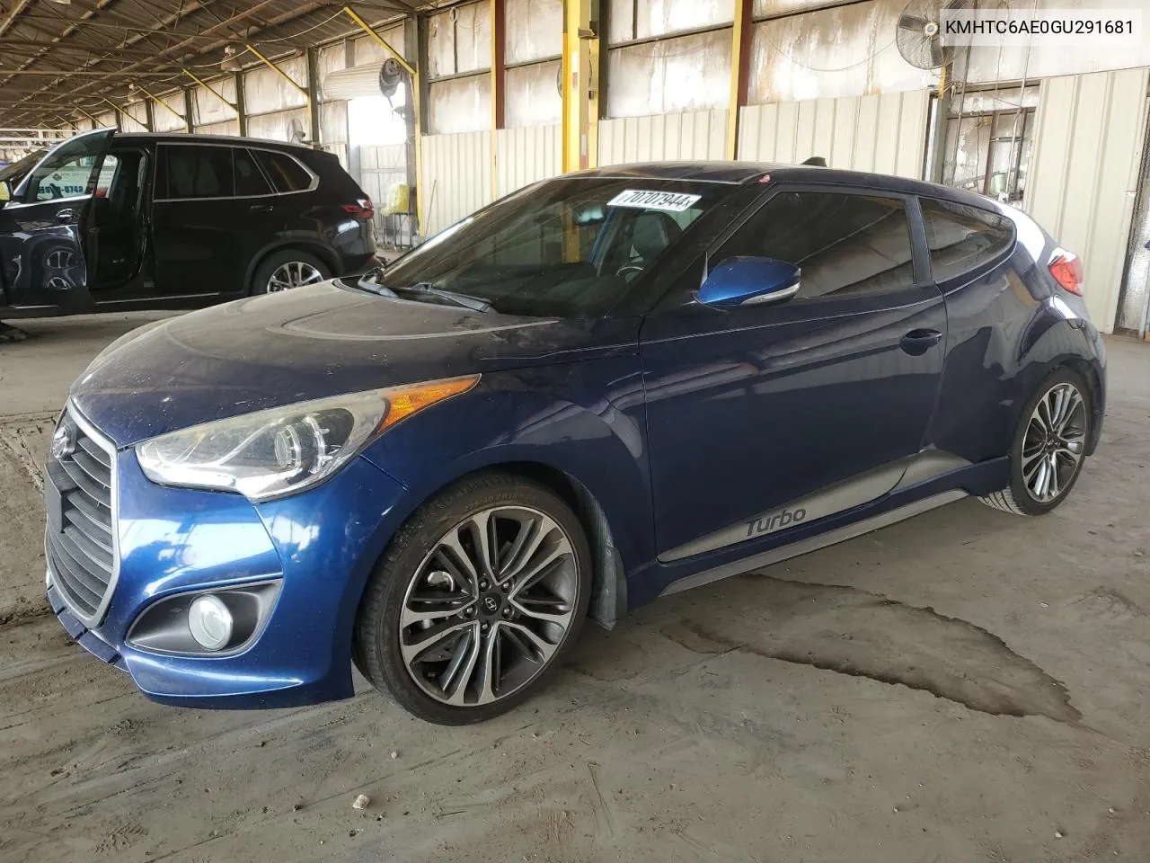 KMHTC6AE0GU291681 2016 Hyundai Veloster Turbo