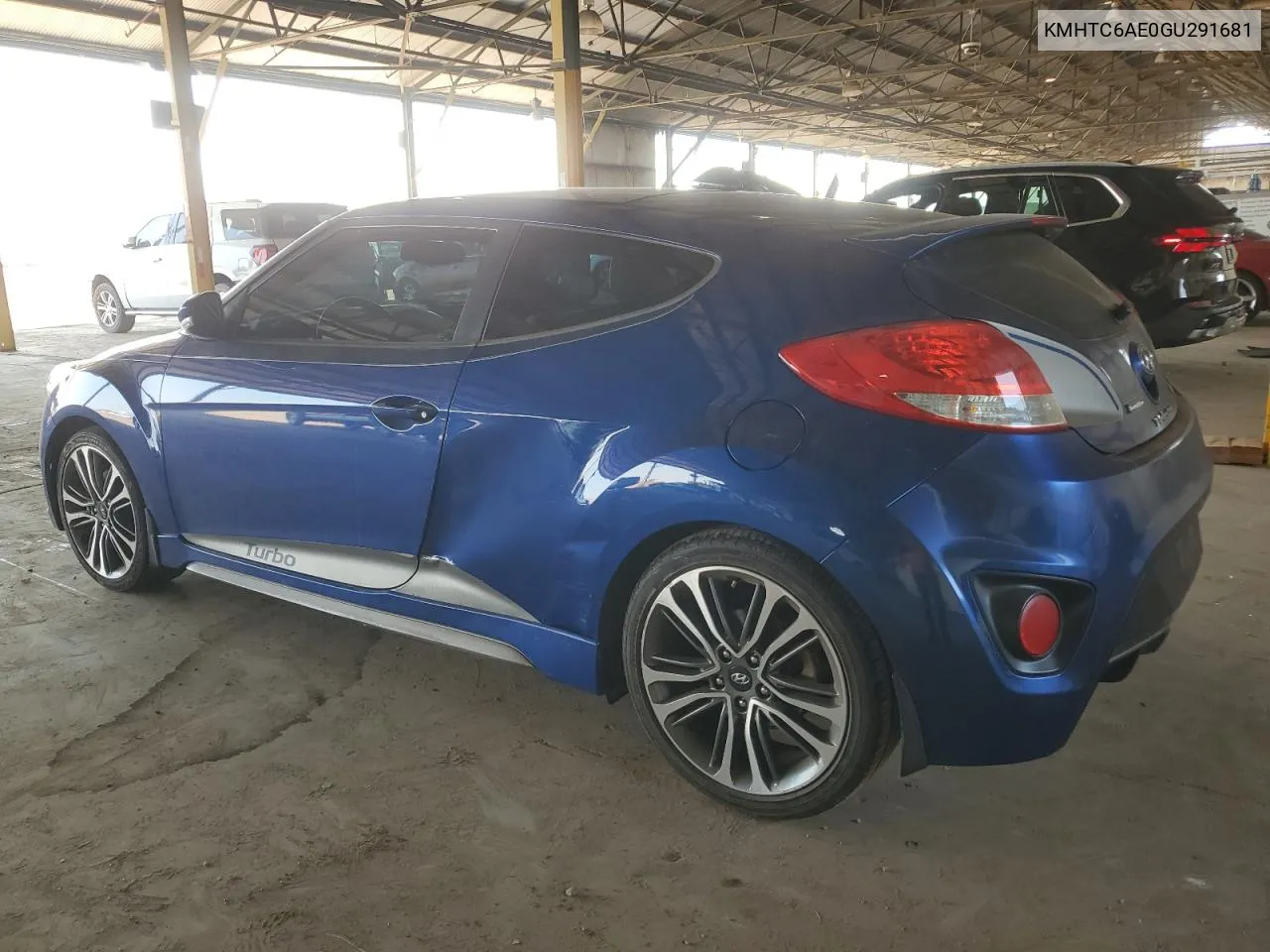 KMHTC6AE0GU291681 2016 Hyundai Veloster Turbo