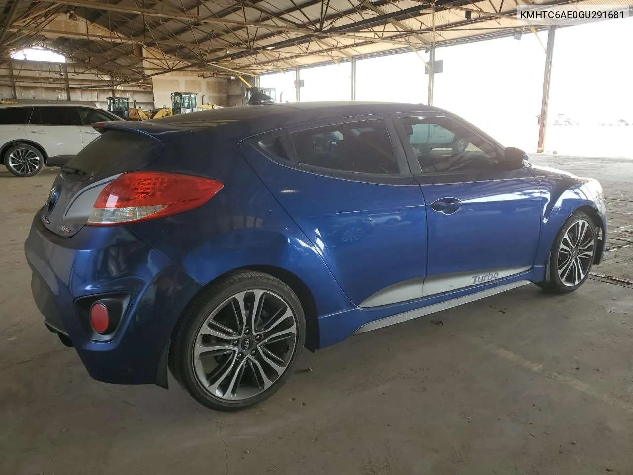 KMHTC6AE0GU291681 2016 Hyundai Veloster Turbo