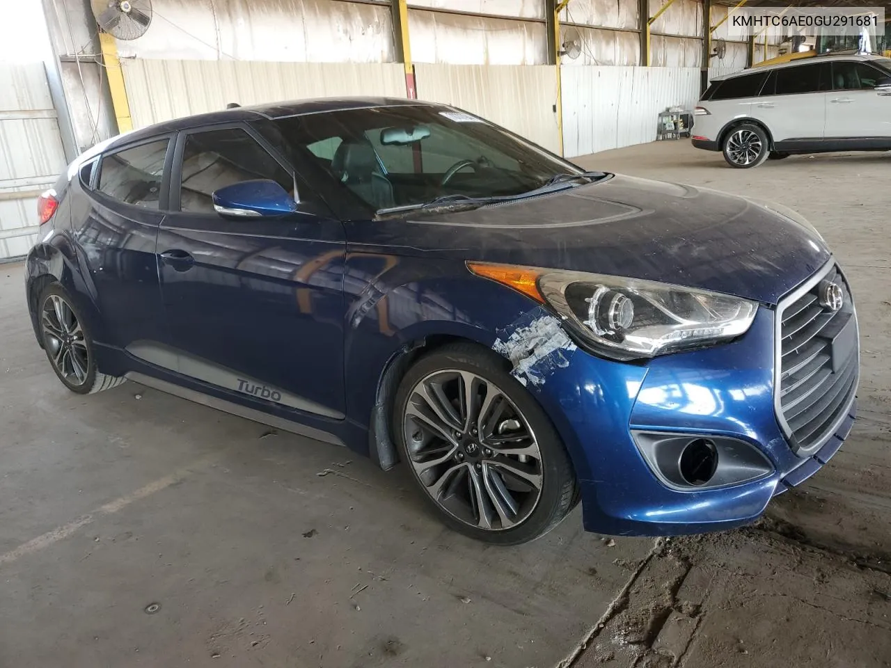 KMHTC6AE0GU291681 2016 Hyundai Veloster Turbo