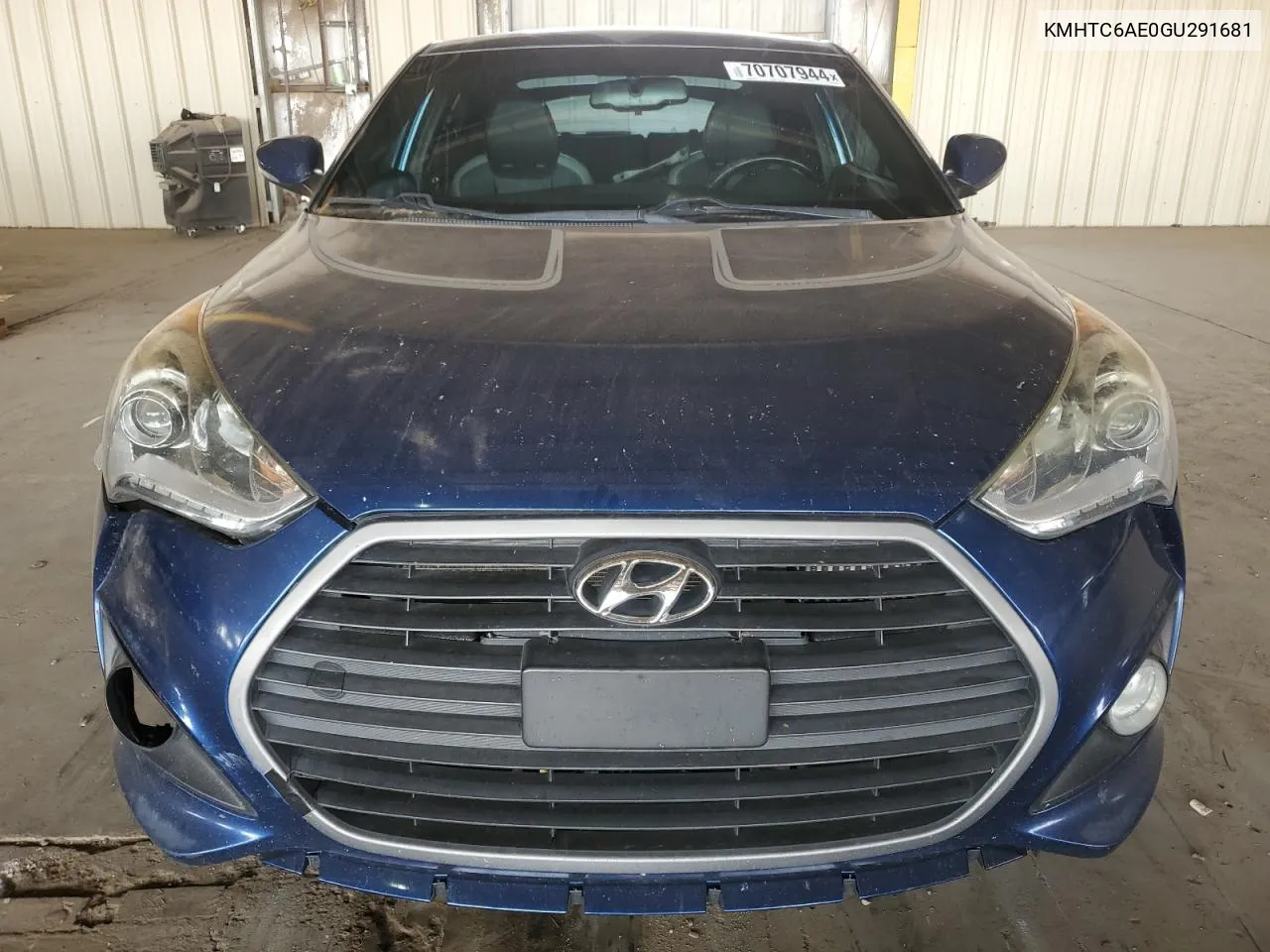 KMHTC6AE0GU291681 2016 Hyundai Veloster Turbo