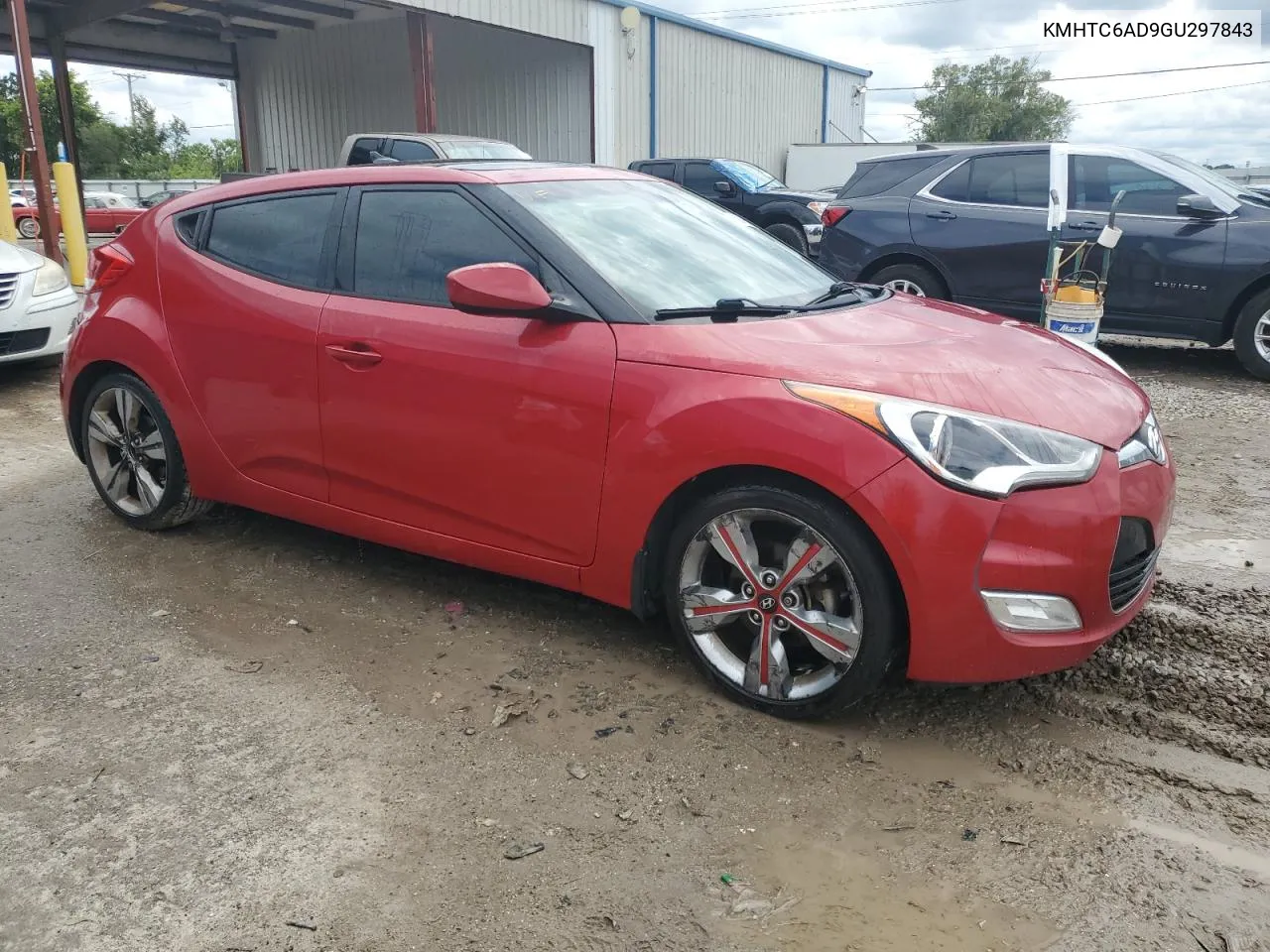 KMHTC6AD9GU297843 2016 Hyundai Veloster