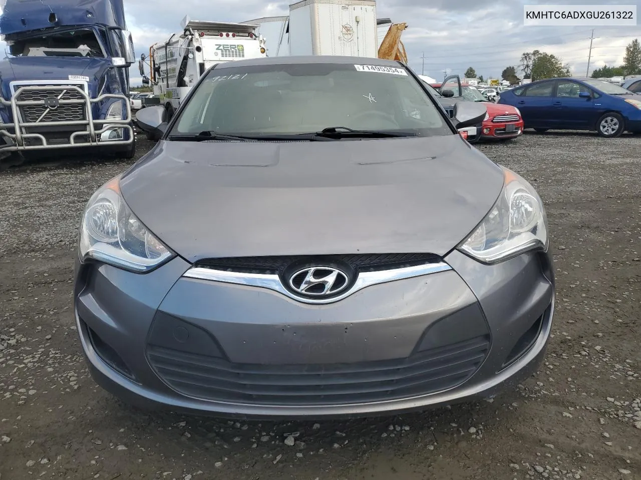 KMHTC6ADXGU261322 2016 Hyundai Veloster