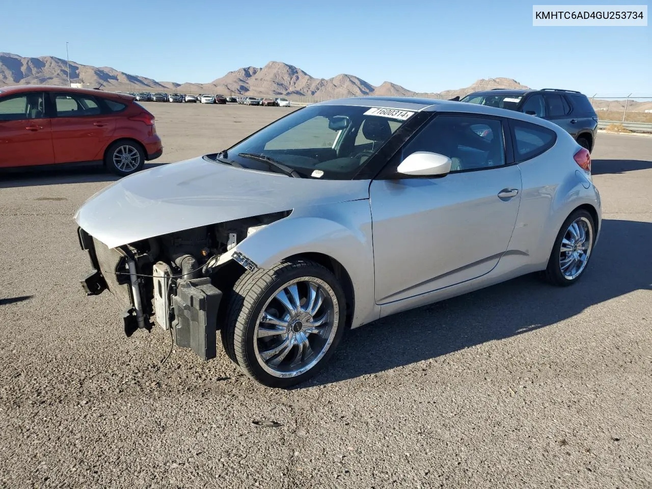 KMHTC6AD4GU253734 2016 Hyundai Veloster