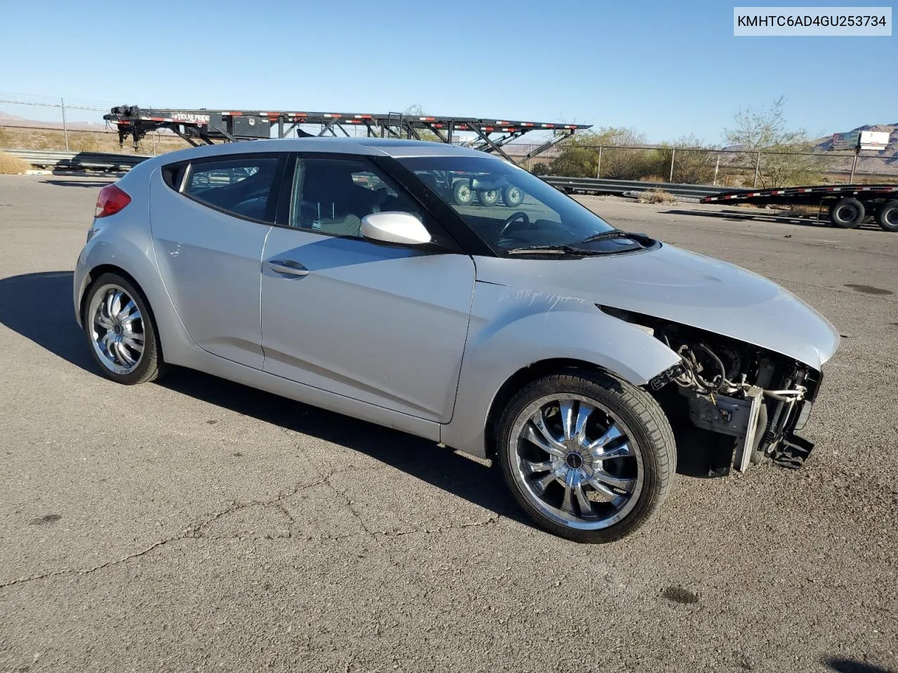 KMHTC6AD4GU253734 2016 Hyundai Veloster