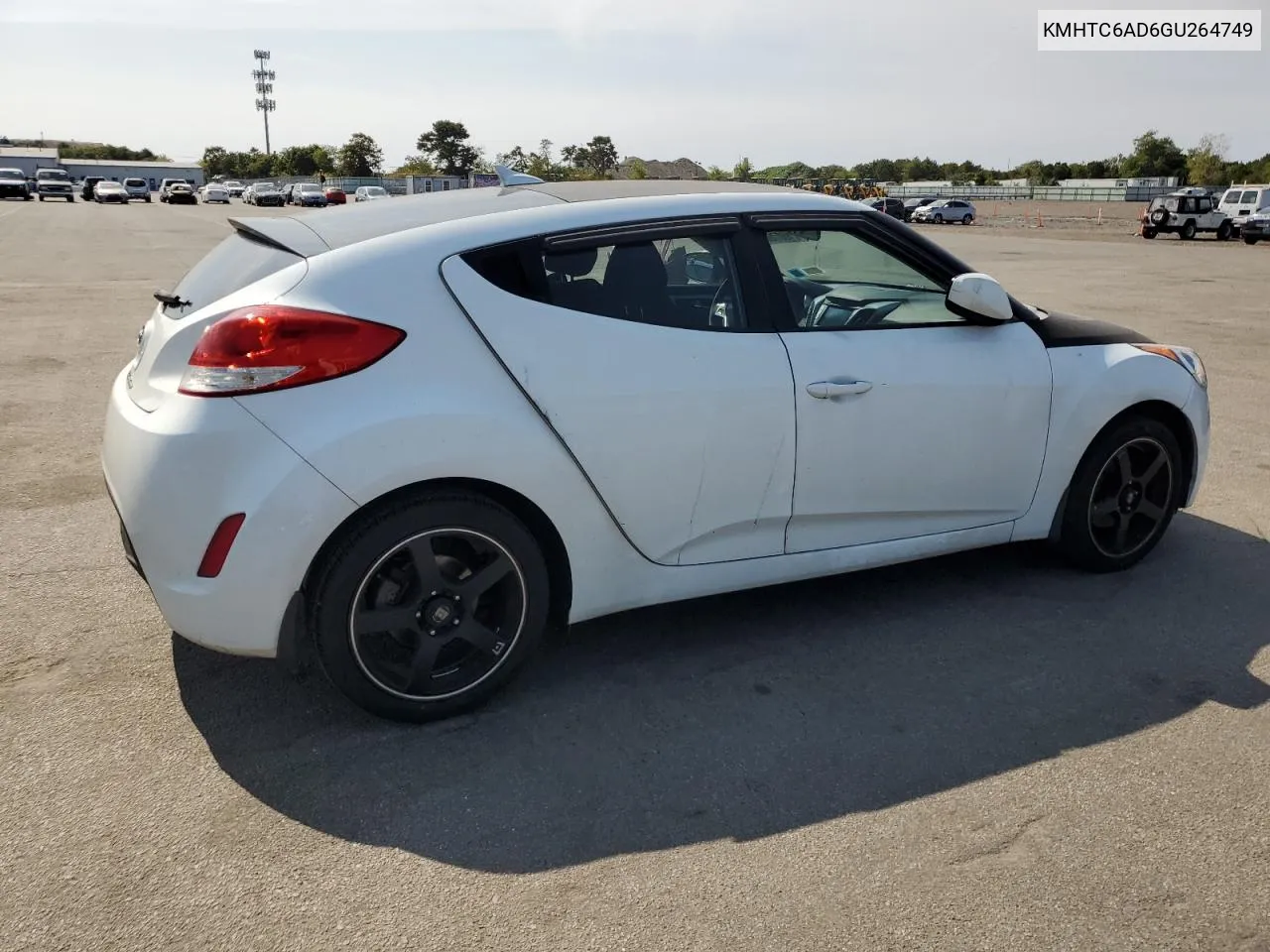 2016 Hyundai Veloster VIN: KMHTC6AD6GU264749 Lot: 71607664