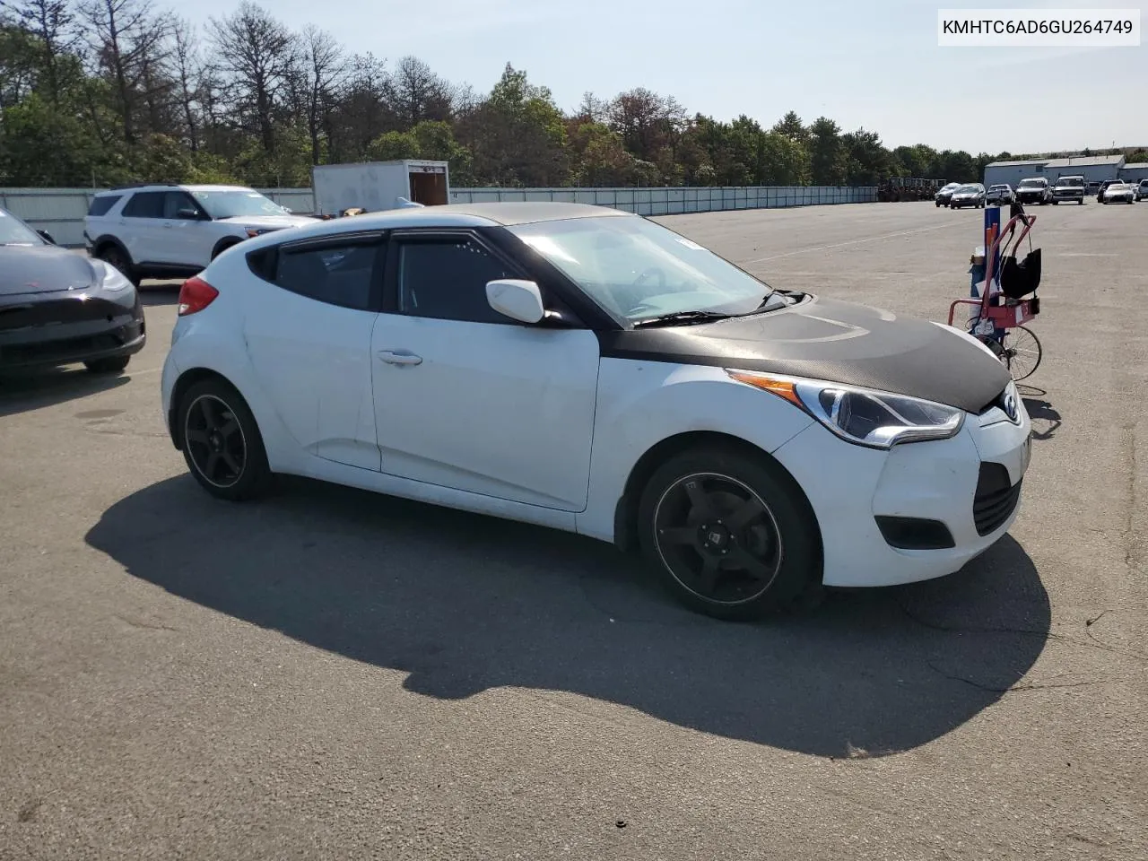 2016 Hyundai Veloster VIN: KMHTC6AD6GU264749 Lot: 71607664