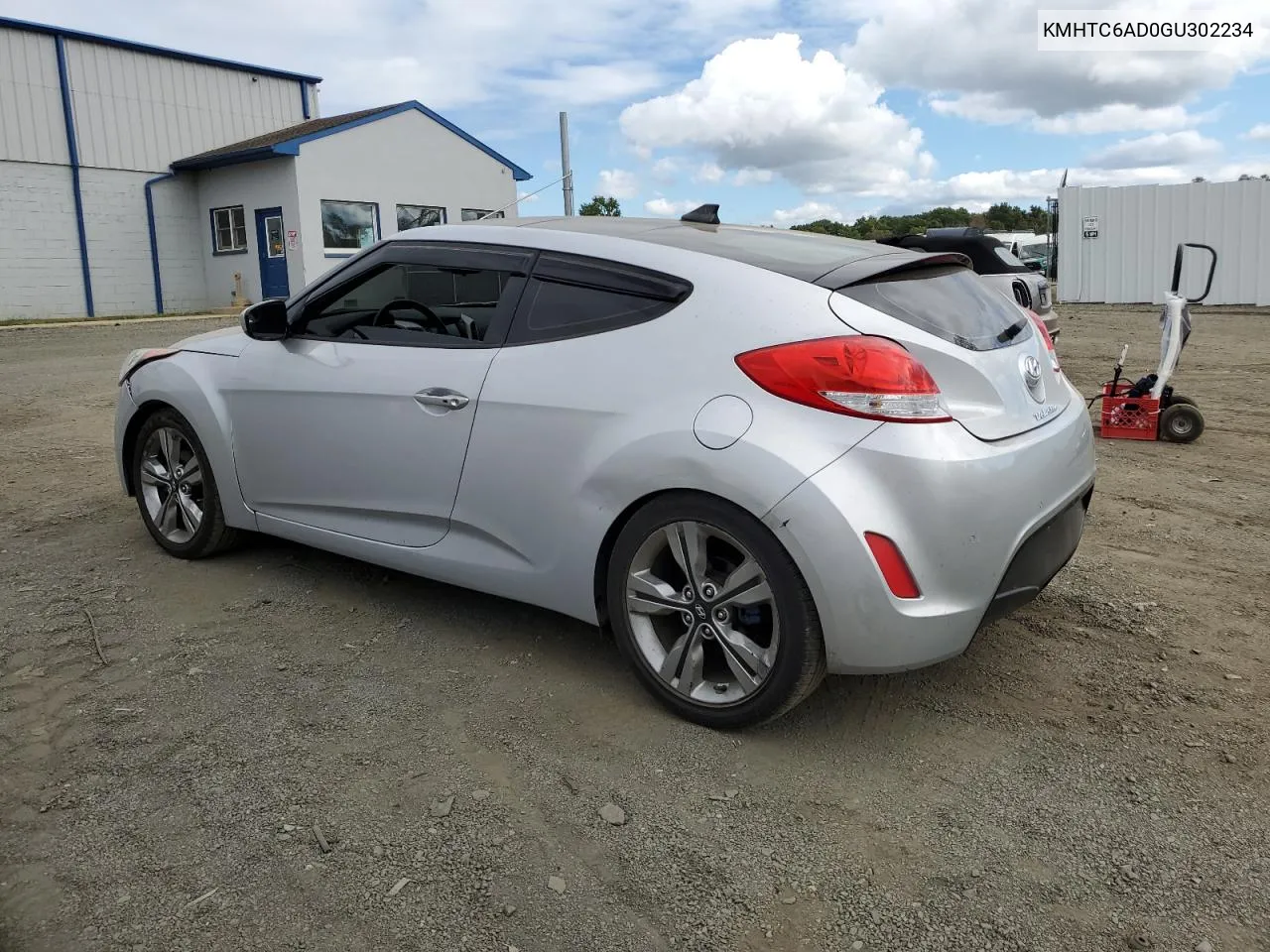 2016 Hyundai Veloster VIN: KMHTC6AD0GU302234 Lot: 72372854