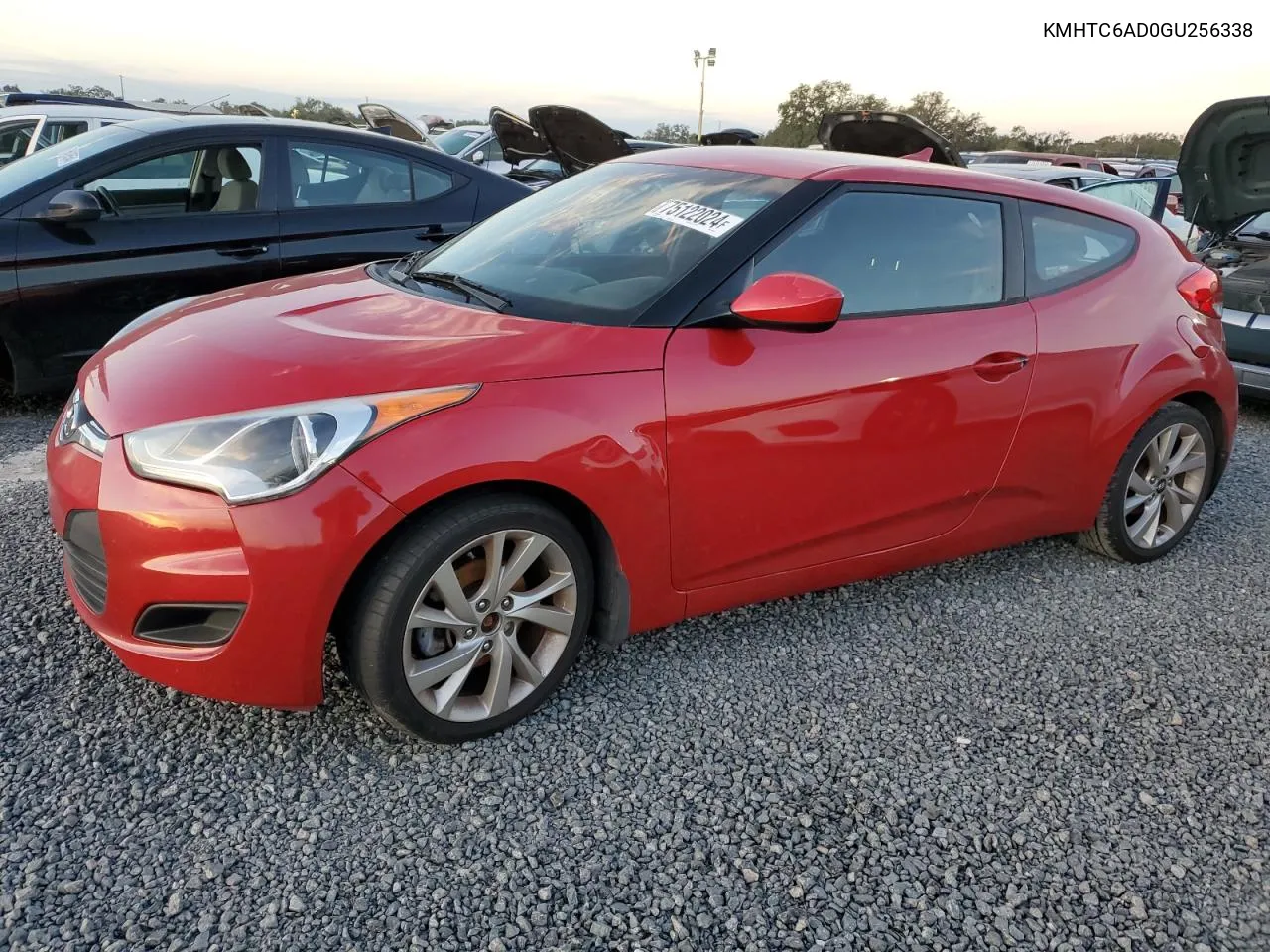 KMHTC6AD0GU256338 2016 Hyundai Veloster