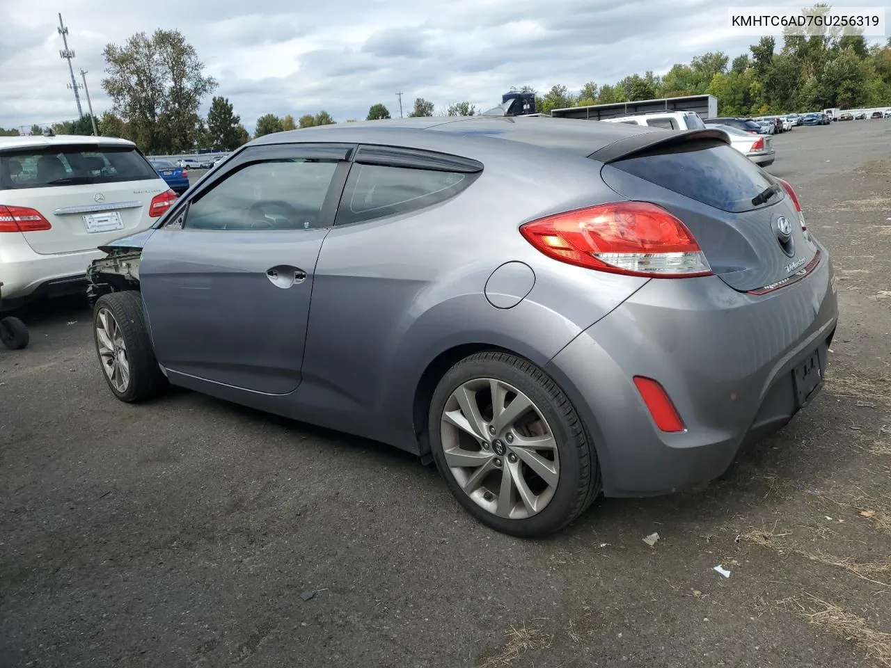 2016 Hyundai Veloster VIN: KMHTC6AD7GU256319 Lot: 75864514