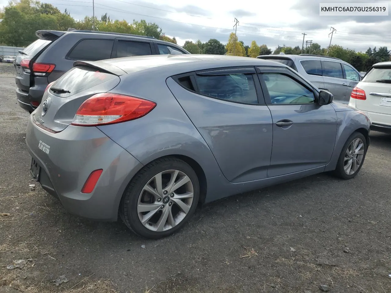 2016 Hyundai Veloster VIN: KMHTC6AD7GU256319 Lot: 75864514