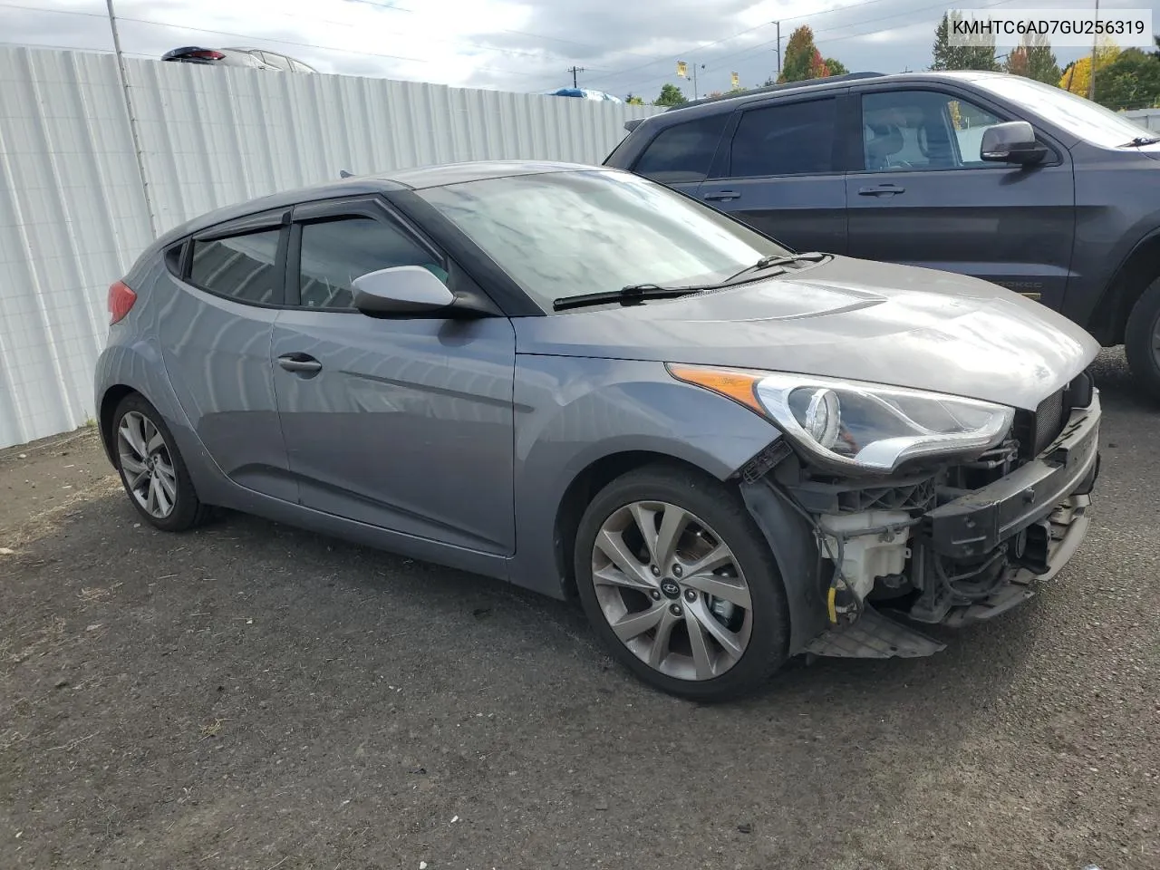 2016 Hyundai Veloster VIN: KMHTC6AD7GU256319 Lot: 75864514