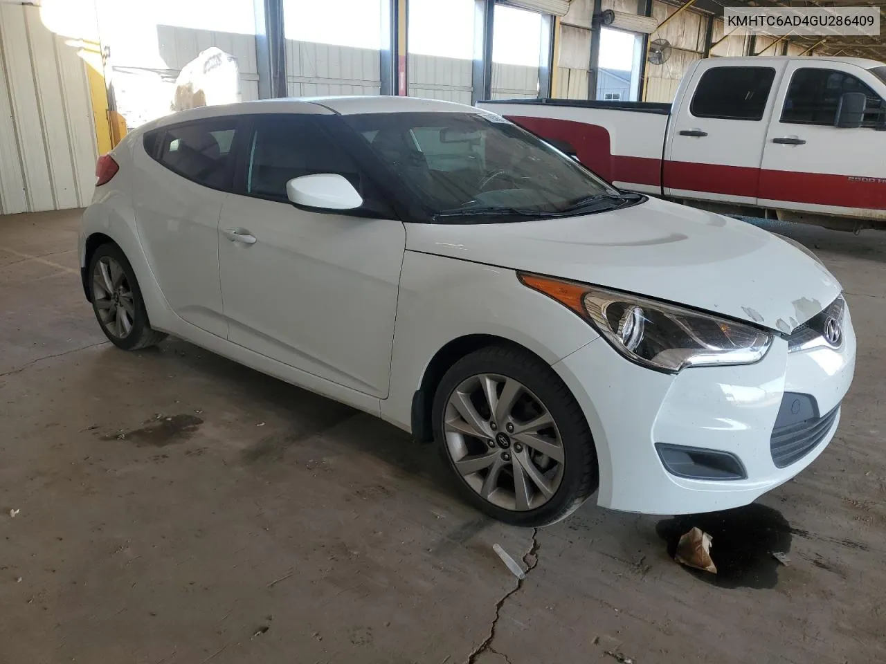 2016 Hyundai Veloster VIN: KMHTC6AD4GU286409 Lot: 76399434