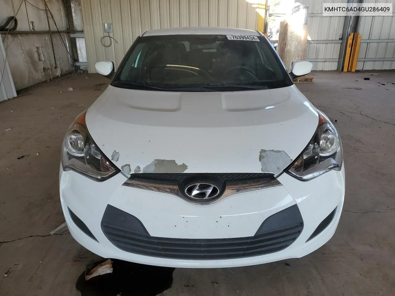 2016 Hyundai Veloster VIN: KMHTC6AD4GU286409 Lot: 76399434