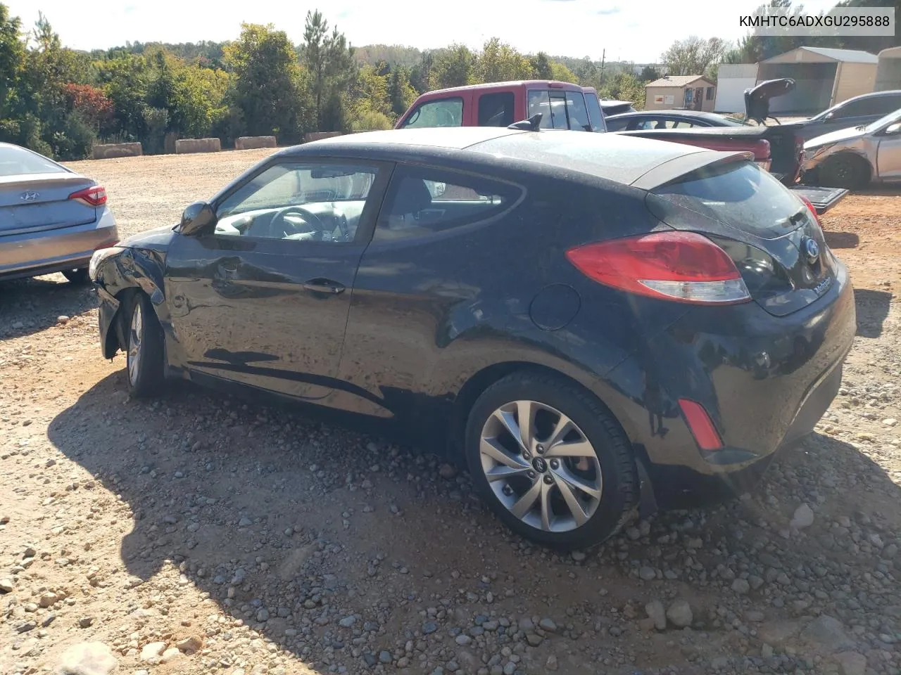 2016 Hyundai Veloster VIN: KMHTC6ADXGU295888 Lot: 76509614