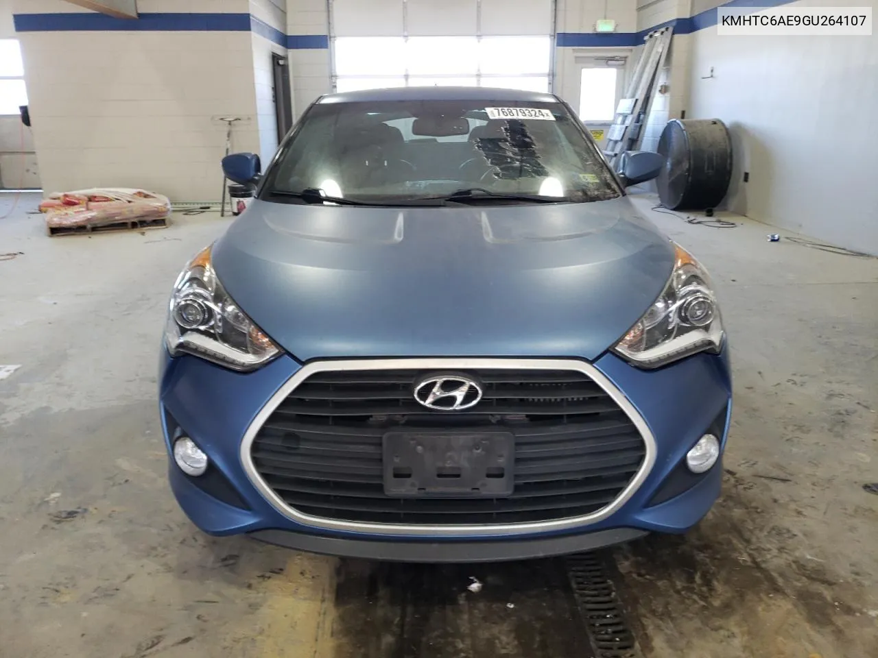 2016 Hyundai Veloster Turbo VIN: KMHTC6AE9GU264107 Lot: 76879324