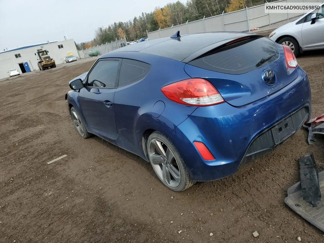 2016 Hyundai Veloster VIN: KMHTC6AD9GU269850 Lot: 76979194