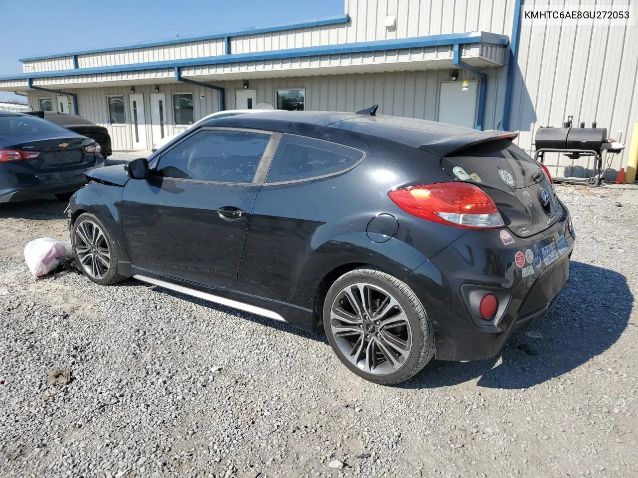 2016 Hyundai Veloster Turbo VIN: KMHTC6AE8GU272053 Lot: 78258034