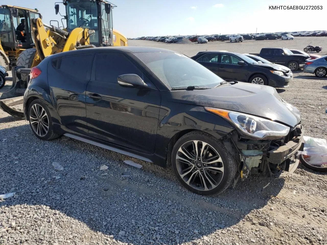 2016 Hyundai Veloster Turbo VIN: KMHTC6AE8GU272053 Lot: 78258034