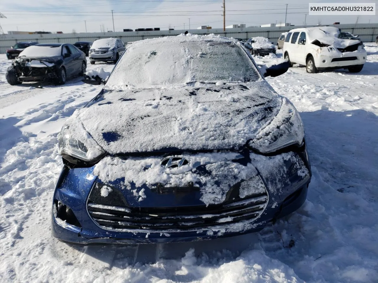 KMHTC6AD0HU321822 2017 Hyundai Veloster