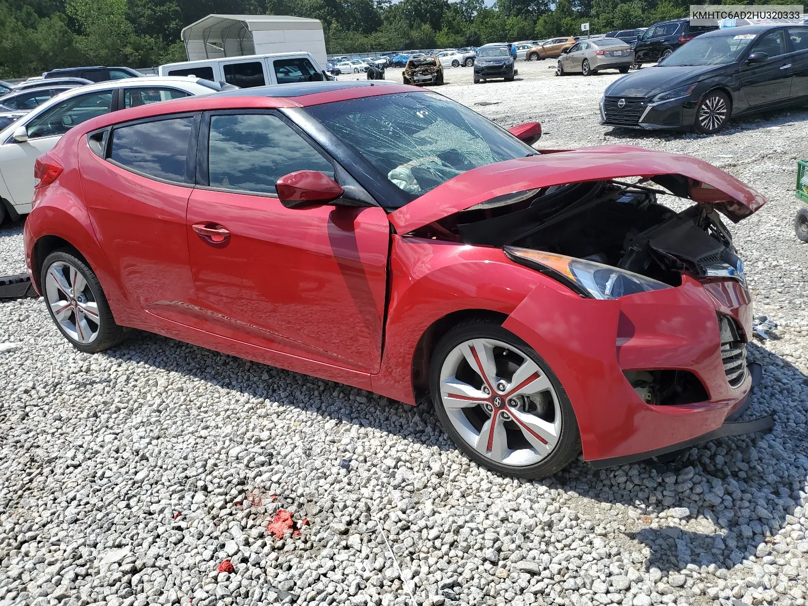 KMHTC6AD2HU320333 2017 Hyundai Veloster