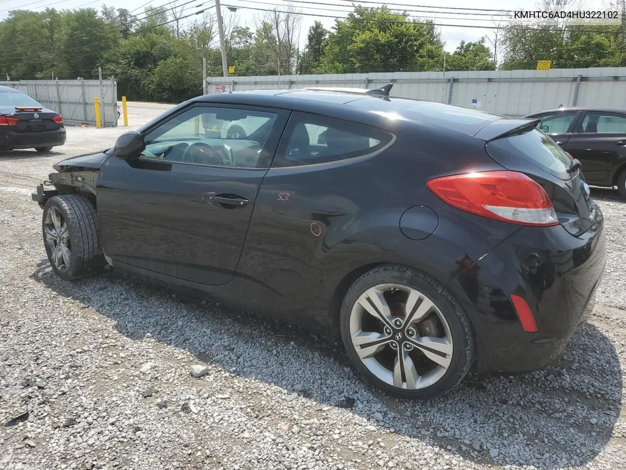 KMHTC6AD4HU322102 2017 Hyundai Veloster