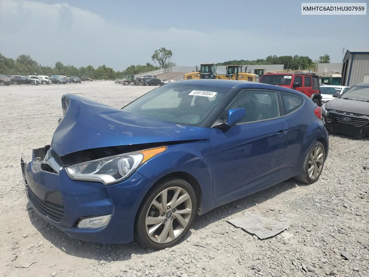 KMHTC6AD1HU307959 2017 Hyundai Veloster