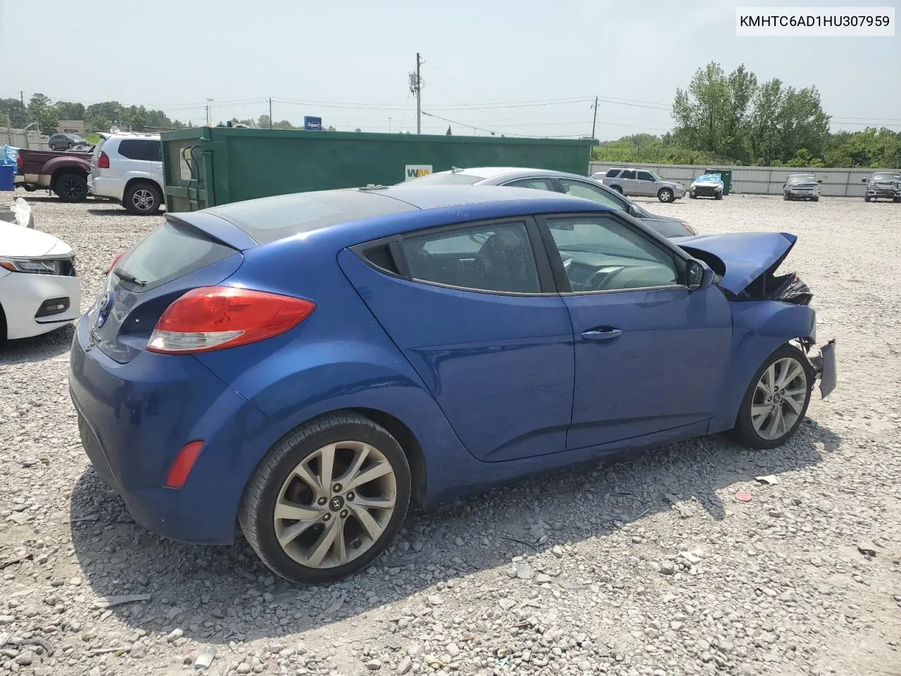 KMHTC6AD1HU307959 2017 Hyundai Veloster