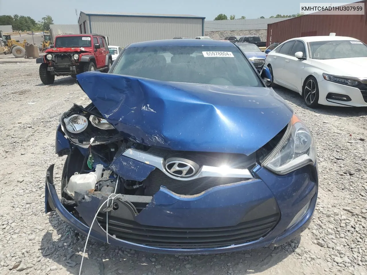 KMHTC6AD1HU307959 2017 Hyundai Veloster