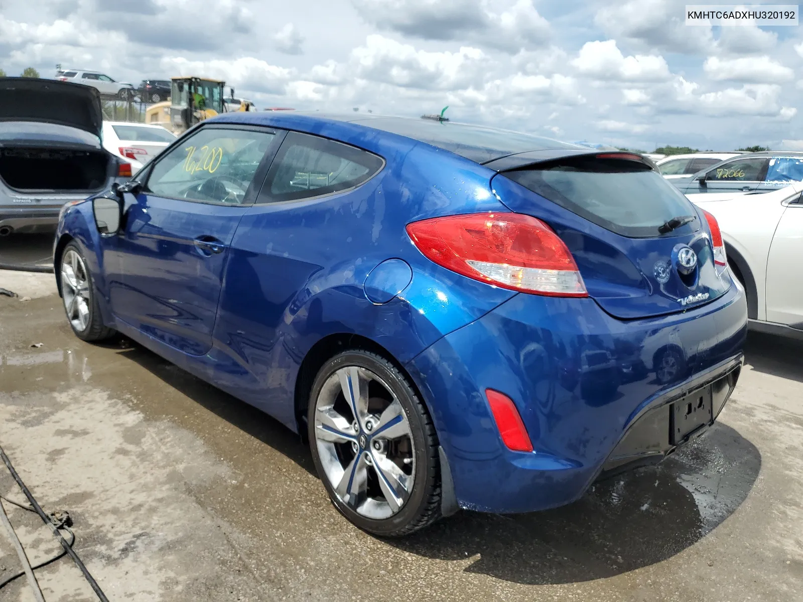 KMHTC6ADXHU320192 2017 Hyundai Veloster