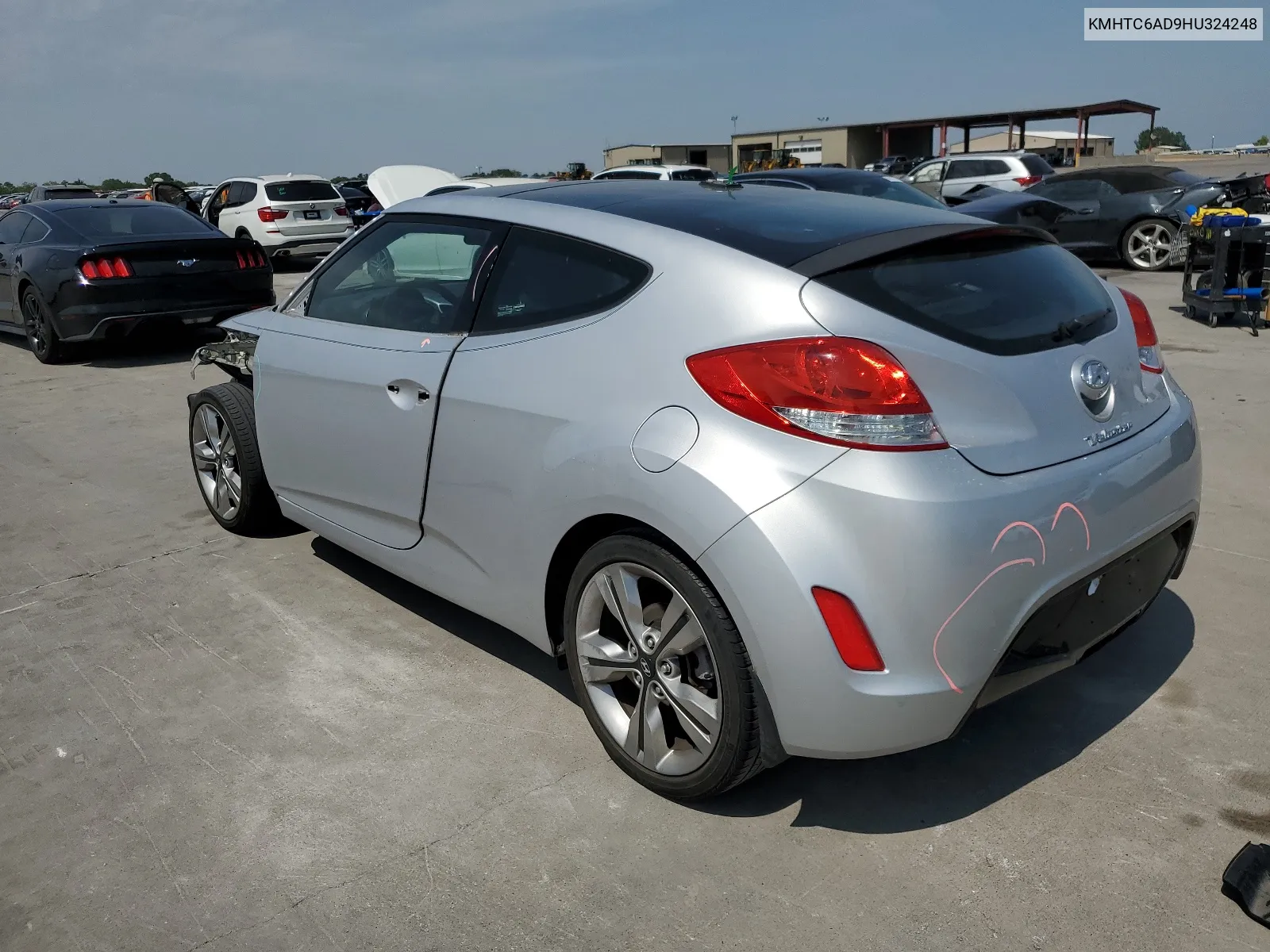 KMHTC6AD9HU324248 2017 Hyundai Veloster