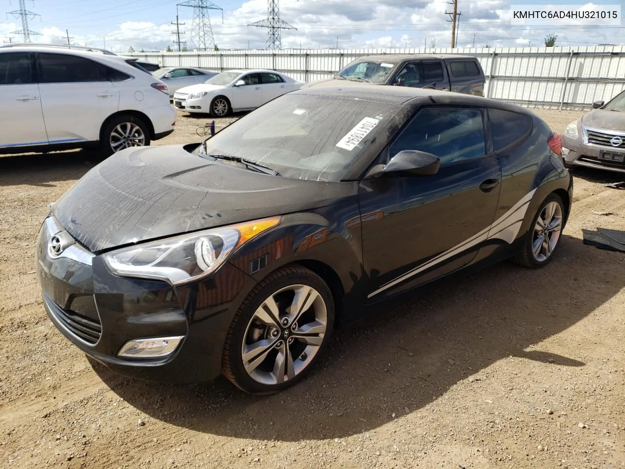 KMHTC6AD4HU321015 2017 Hyundai Veloster