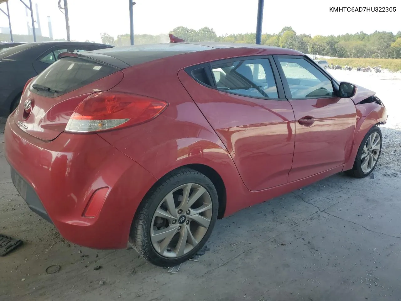 KMHTC6AD7HU322305 2017 Hyundai Veloster