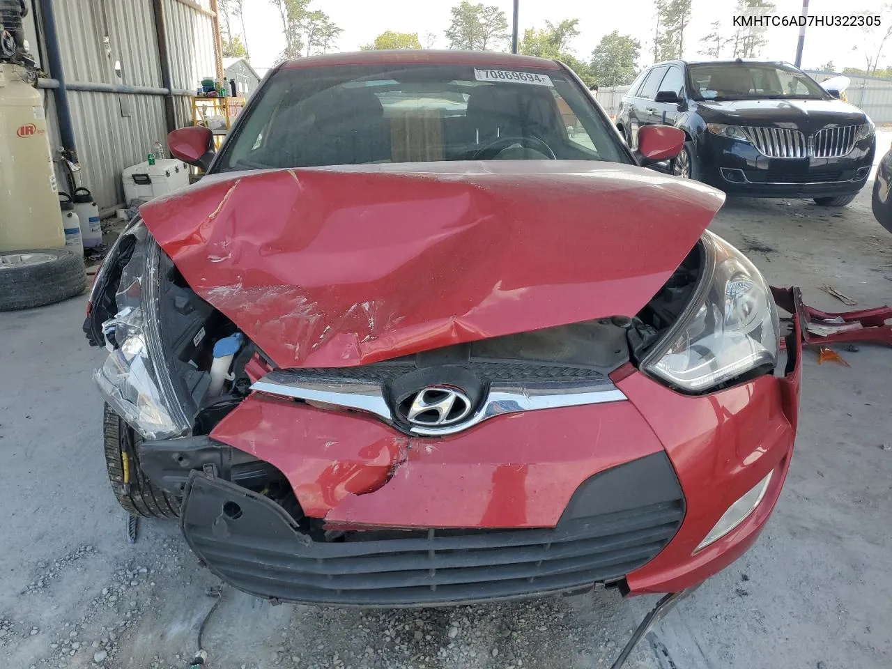 KMHTC6AD7HU322305 2017 Hyundai Veloster