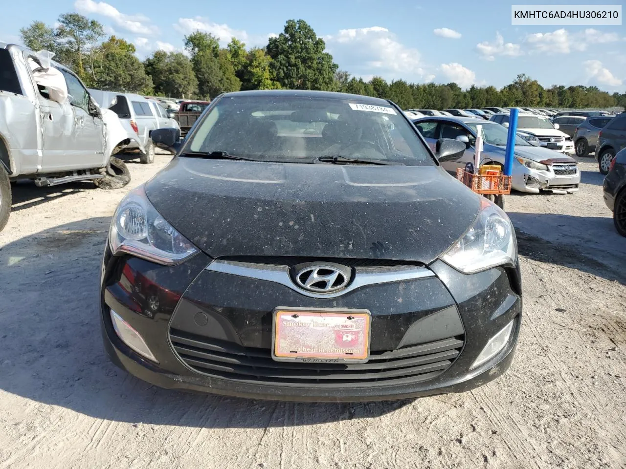 KMHTC6AD4HU306210 2017 Hyundai Veloster