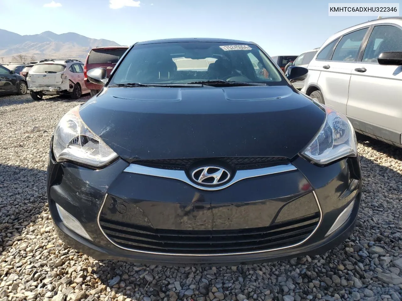 KMHTC6ADXHU322346 2017 Hyundai Veloster