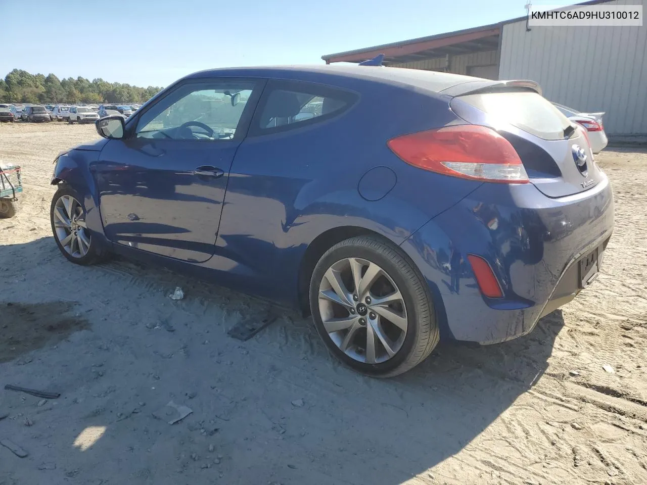 2017 Hyundai Veloster VIN: KMHTC6AD9HU310012 Lot: 75492044