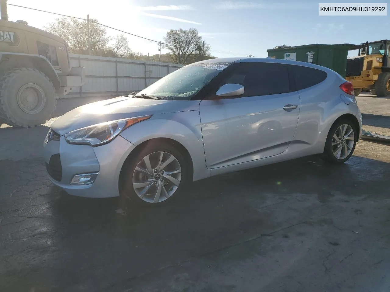 2017 Hyundai Veloster VIN: KMHTC6AD9HU319292 Lot: 75811954