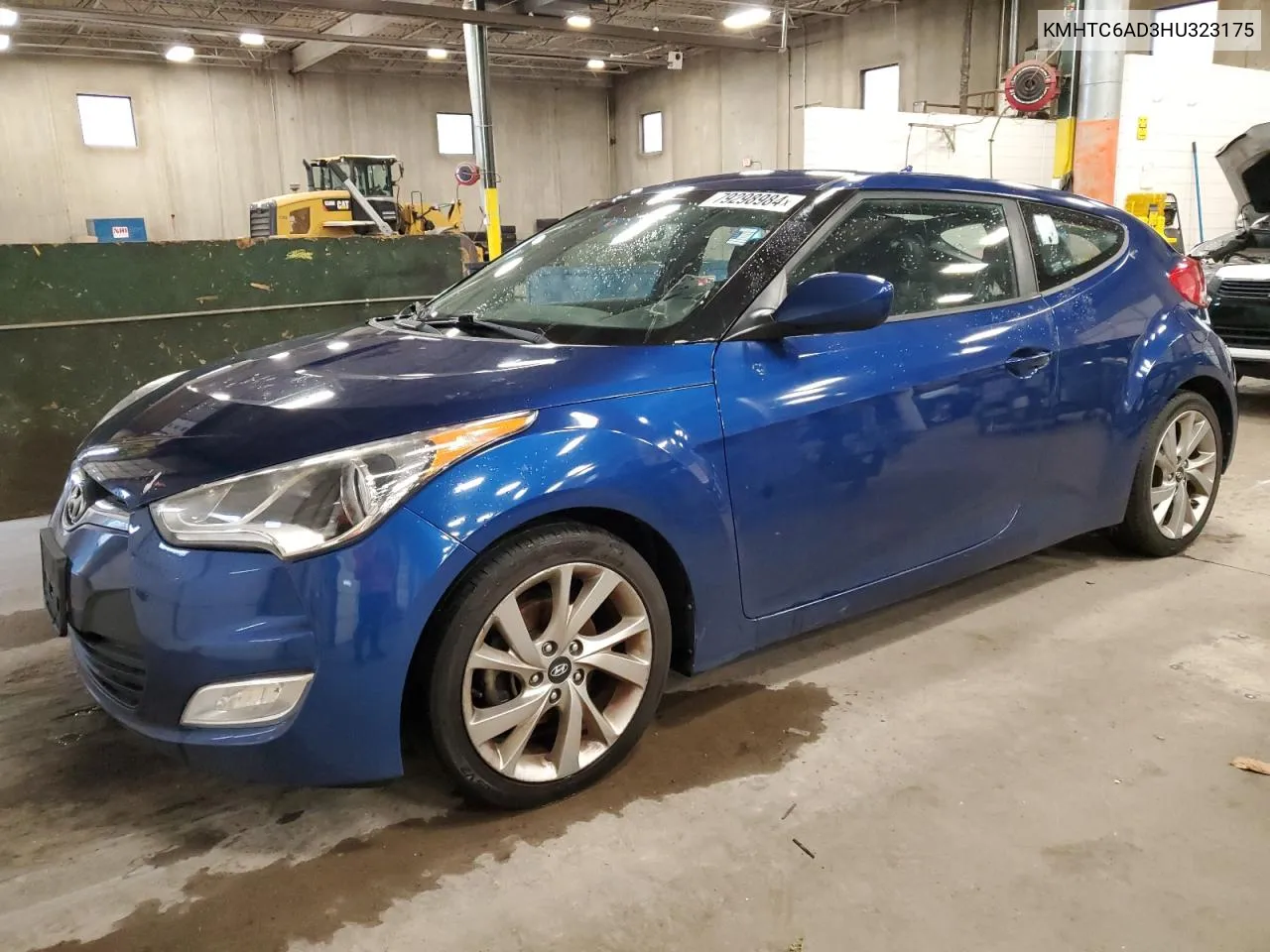 2017 Hyundai Veloster VIN: KMHTC6AD3HU323175 Lot: 79298984