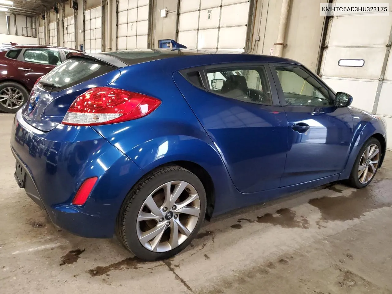 2017 Hyundai Veloster VIN: KMHTC6AD3HU323175 Lot: 79298984