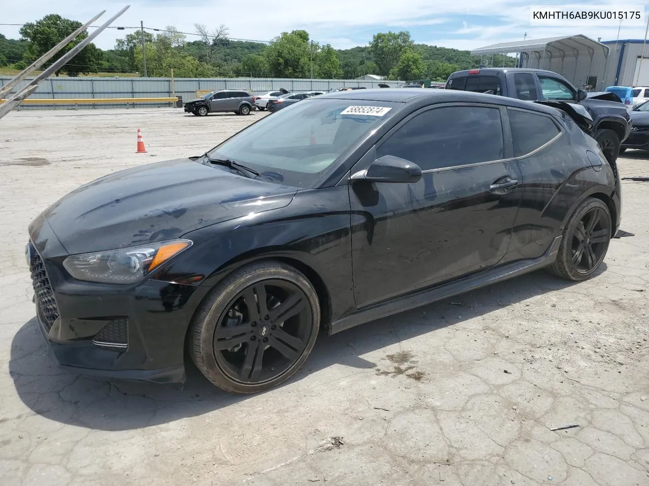 KMHTH6AB9KU015175 2019 Hyundai Veloster Turbo