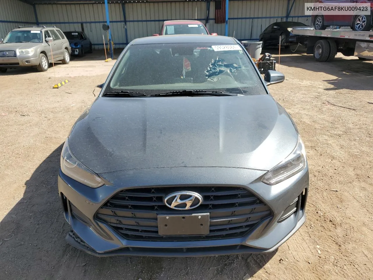 2019 Hyundai Veloster Base VIN: KMHTG6AF8KU009423 Lot: 59528084