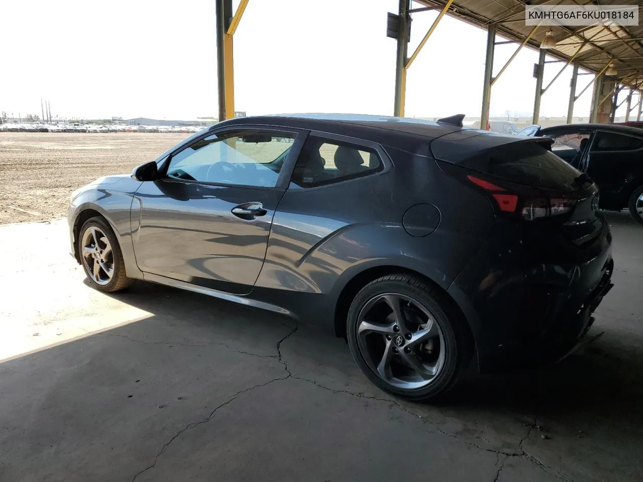 2019 Hyundai Veloster Base VIN: KMHTG6AF6KU018184 Lot: 60101674